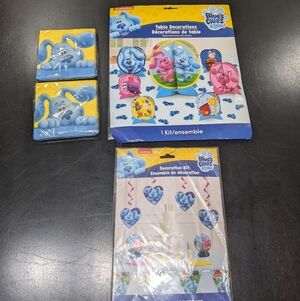 Blues Clues Birthday Decorations Bundle NEW!!
